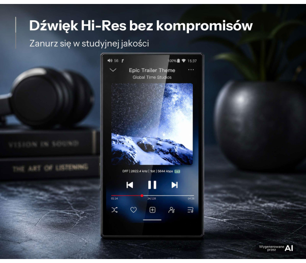 FiiO FiiO M21 - Black - Przenośny odtwarzacz plików - 1583262 - zdjęcie 7
